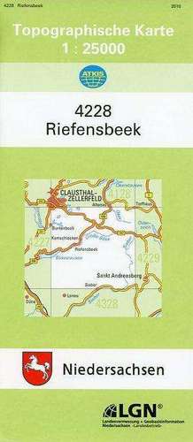 Riefensbeek 1 : 25 000. (TK 4228/N)