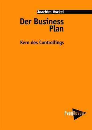 Der Business Plan de Joachim Vockel