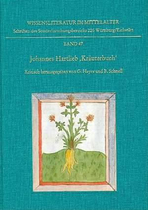 Johannes Hartlieb Krauterbuch de Gerold Hayer