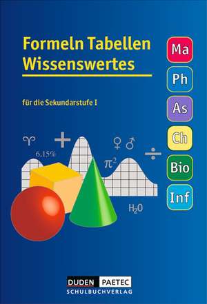 Formelsammlung 5.-10. Schuljahr Tabellen Wissenswertes de Uwe Bahro