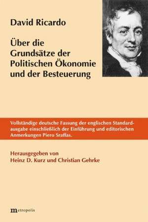 Über die Grundsätze der politischen Ökonomie und der Besteuerung de David Ricardo