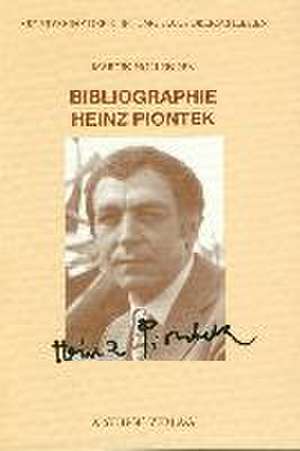 Bibliographie Heinz Piontek de Martin Hollender