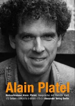 NAHAUFNAHME Alain Platel de Alain Platel