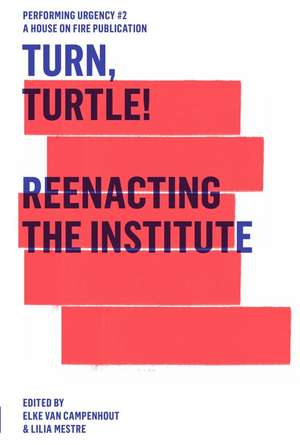 Turn, Turtle! Reenacting The Institute de Elke van Campenhout