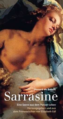 Sarrasine de Honoré de Balzac