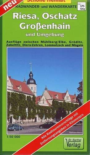 Riesa, Oschatz, Großenhain und Umgebung 1 : 50 000