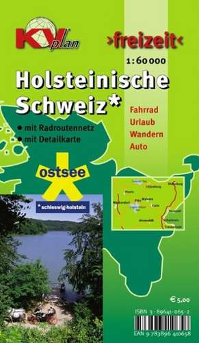 Freizeit Holsteinische Schweiz 1 : 60 000