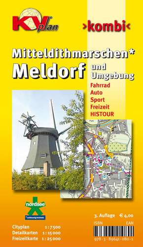 Mitteldithmarschen / Meldorf und Umgebung 1 : 15 000 Amtskartenset