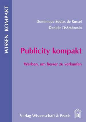 Publicity kompakt de Dominique Soulas de Russel