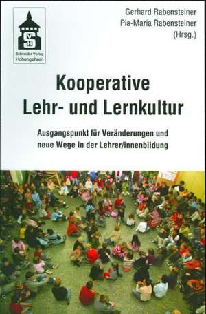 Kooperative Lehr- und Lernkultur de Gerhard Rabensteiner