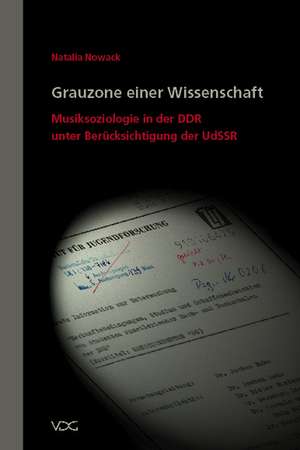 Grauzone einer Wissenschaft de Natalia Nowack