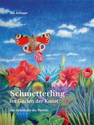 Ein Schmetterling im Garten der Kunst de Kai Artinger