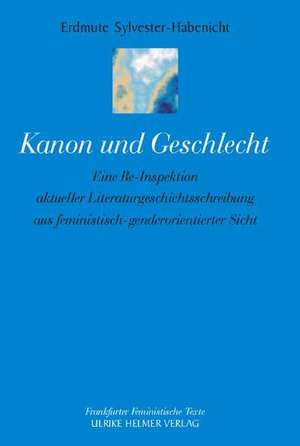 Kanon und Geschlecht de Erdmute Sylvester-Habenicht