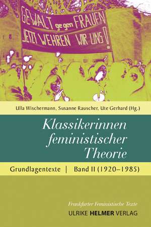 Klassikerinnen feministischer Theorie de Ute Gerhard