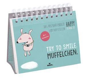 Happy me - Das Postkartenbuch zum Aufstellen de Lydia Kessner