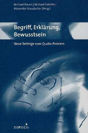 Begriff, Erklärung, Bewusstsein de Michael Pauen