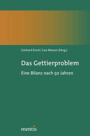 Das Gettierproblem de Gerhard Ernst