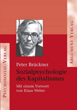 Brückner, P: Sozialpsychologie des Kapitalismus