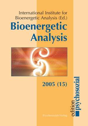 Bioenergetic Analysis de Margit Koemeda-Lutz