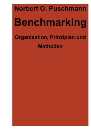 Benchmarking - Organisation, Prinzipien, Methoden de Norbert O. Puschmann