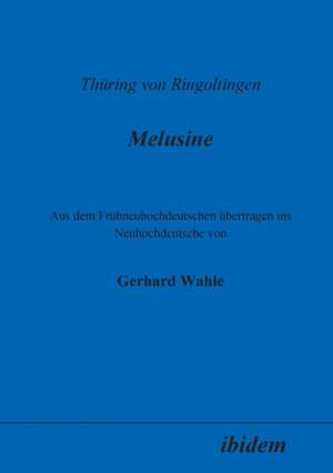 Wahle, G: Thüring von Ringoltingen