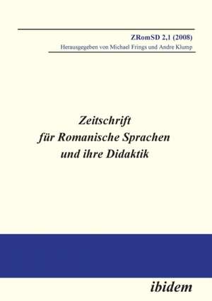 Zeitschrift für Romanische Sprachen und ihre Didaktik. Heft