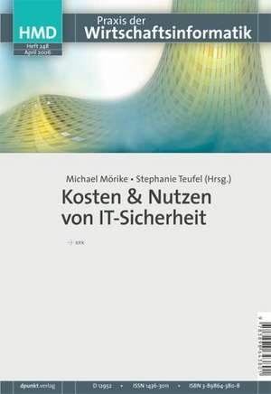 Kosten und Nutzen von IT-Sicherheit de Michael Mörike