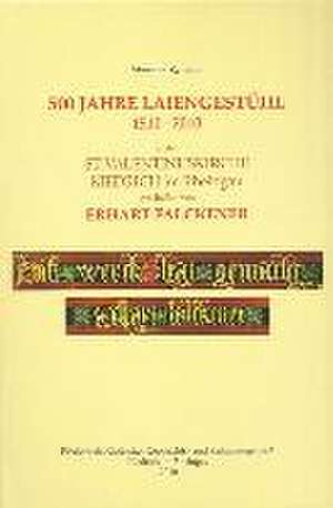 500 Jahre Laiengestühl 1510-2010 in der St. Valentinuskirche Kiedrich im Rheingau, geschaffen von Erhart Falckener de Werner Kremer