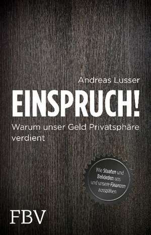 Einspruch! de Andreas Lusser