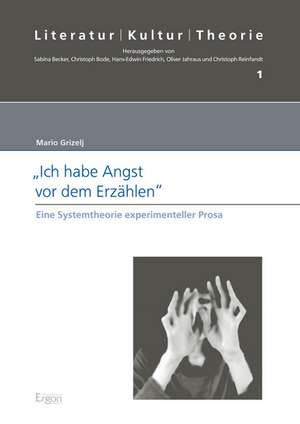 "Ich habe Angst vor dem Erzählen" de Mario Grizelj