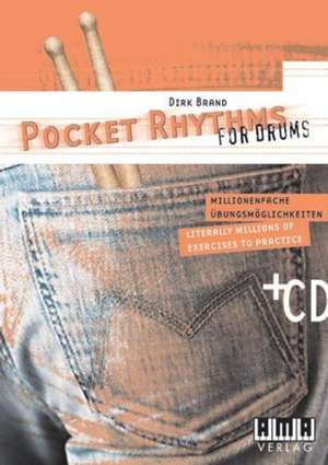 Pocket Rhythms for Drums [With CD]: The History, the Players and the Technique of Country Guitar de Dirk Brand