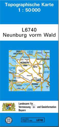 Neunburg vorm Wald 1 : 50 000