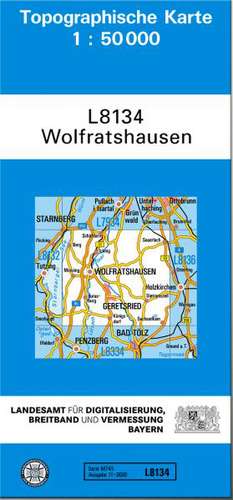 Wolfratshausen 1 : 50 000