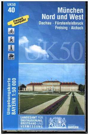 München Nord und West 1 : 50 000 ((UK 50-40)