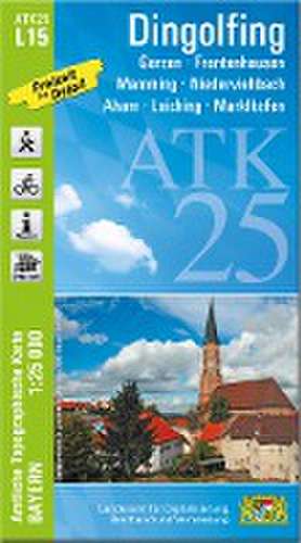 ATK25-L15 Dingolfing (Amtliche Topographische Karte 1:25000) de Breitband und Vermessung Landesamt für Digitalisierung