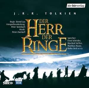 Der Herr der Ringe. 10 CDs de Ernst Schröder