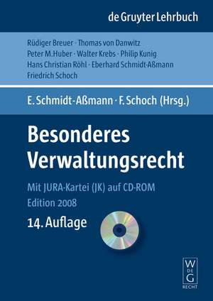 Besonderes Verwaltungsrecht de Eberhard Schmidt-Aßmann