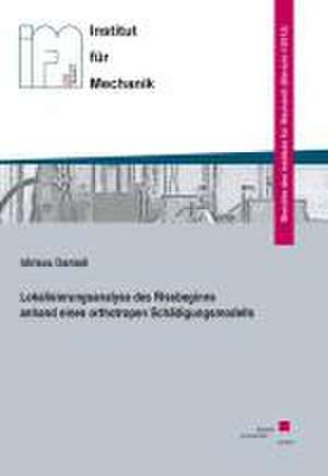 Lokalisierungsanalyse des Rissbeginns anhand eines orthotropen Schädigungsmodells de Idirisou Danladi