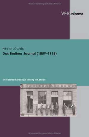 Das Berliner Journal (1859-1918) de Anne Löchte