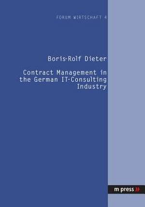 Contract Management in the German It-Consulting Industry