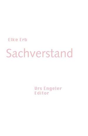 Sachverstand de Elke Erb