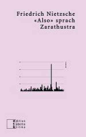 'Also' sprach Zarathustra de Friedrich Nietzsche