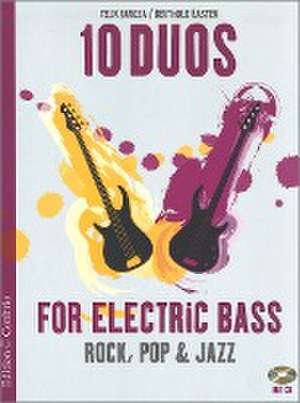 10 Duos for Electric Bass de Felix Janosa