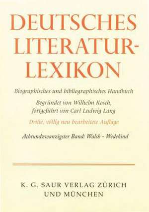 Dictionary of German Literature