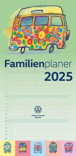 VW 2025 Familienplaner 22 x 45 cm