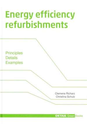 Energy efficiency refurbishments – Principles, Details, Case studies de Clemens Richarz