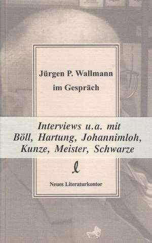 Jürgen P. Wallmann im Gespräch de Jürgen P. Wallmann