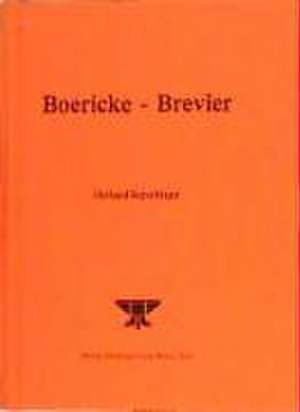 Boericke-Brevier de Gerhard Repschläger