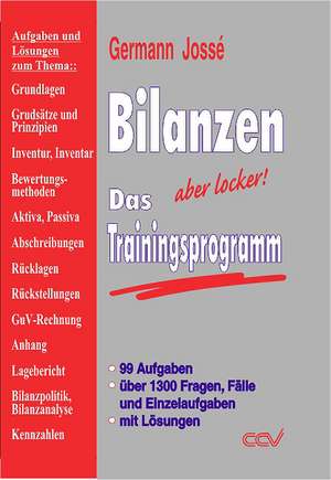 Bilanzen - Trainingsprogramm de Germann Josse