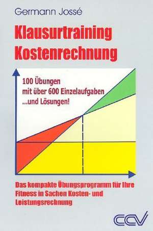 Klausurtraining Kostenrechnung de Germann Jossé